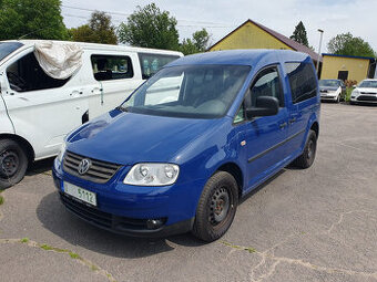VW Caddy 1,9 Tdi Life 2x šoupačky klima