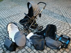 Kočárek Jasmine 4v1 (3v1 a isofix)