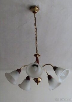 Lustr a lampicka set