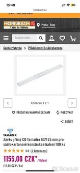 Přímý SDK závěs 125/1mm - 1