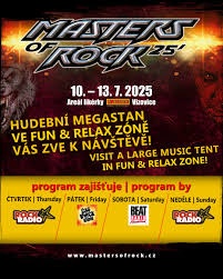 Masters of Rock 10.-13.7.2025