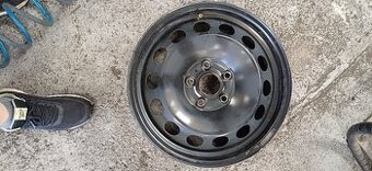 Plechové disky 6 1/2 J16, 5x112, ET50, VW + kryty kol