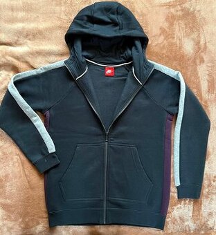 NIKE unisex mikina na zip – téměř nová, velikost M