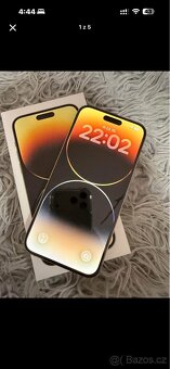 Apple iPhone 14 Pro Max 256 Gb zlatá