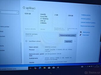 Dell 5480 Intel i7-7820HQ, nVidia 930mx