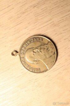 Friedrich Ludwig Jahn - stříbrná medaile