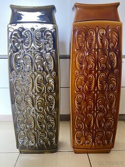 2 x retro velká váza Ditmar Urbach