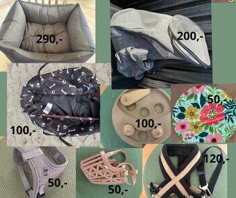 Potřeby pro pejska různé