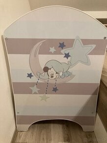 Dětská Mickey postýlka / včetně matrace