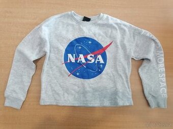 dívčí mikina H&M NASA 134/140