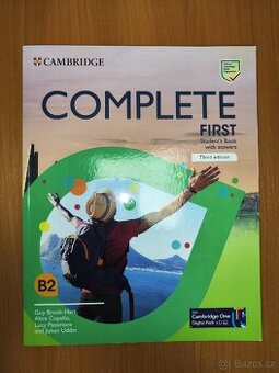 Učebnice Cambridge Complete First B2
