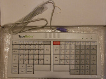 TypeMatrix, ergonomická klávesnice, zánovní