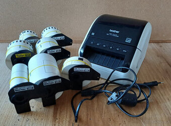 Profi tiskárna štítků Brother QL-1110NWB + 7 rolí