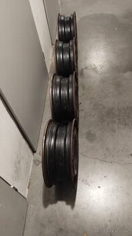 Starší 4ks plechové disky Škoda Fabia 1 - prodej komplet 4ks