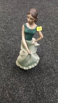 Porcelánová soška tanečnice