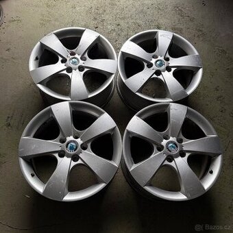 17" originál litá alu kola Škoda Octavia II - 5x112