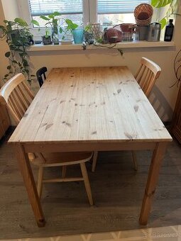 Stůl masiv z borovice INGO IKEA