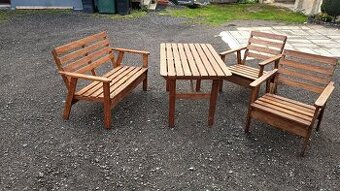 Zahradní nábytek, slunečník, gril