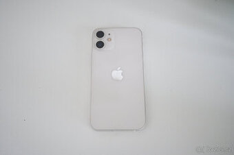 iPhone 12 mini - 64gb - bílý - 100% baterie