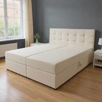 Postel Boxspring 180x200cm s DOPRAVOU - 1