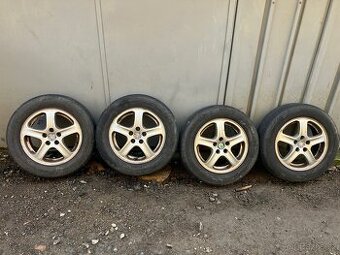 Alu kola 5x100, Škoda Octavia 1, 195/65/15 letní 3,5 mm