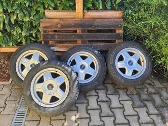 Prodám alu kola s pneu na AUDI 80 r.15