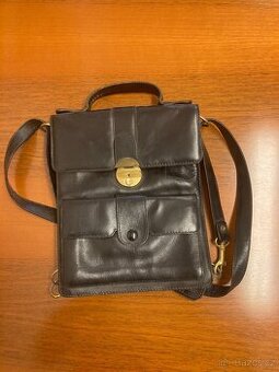 Kožená brašna, taška přes rameno