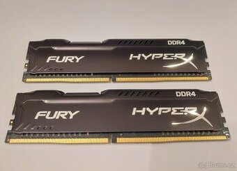 Kingston HyperX FURY 16GB KIT DDR4 2400MHz (testované)