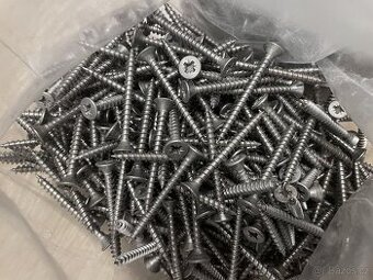 Vrut 5,0x50 NEREZ, zápust. hlava, kříž, celý závit