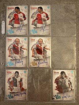 Suprcards - Liga 100 - podepsané fotbalové karty