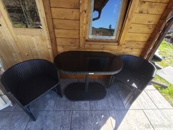 Zahradní nábytek / set na balkon