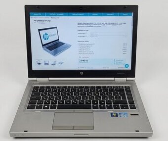 Notebook HP EliteBook 8470p + Docking Station