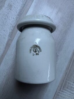 Porcelánový Izolátor - czechoslovakia