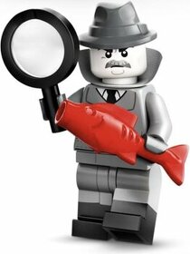 LEGO 71045 Minifigurka 25. Série Detektiv retro Noir
