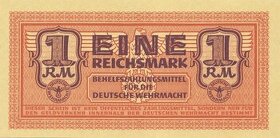 Originální platidlo vojáků Wehrmachtu 1 Reichsmark 1942.