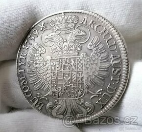 Vzácná mince Marie Terezie 1759 v top stavu