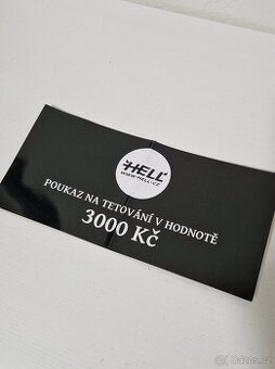 Poukaz na tetování | HELL TATTOO