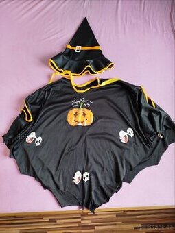 Karnevalový kostým na Haloween vel.110-122 na 5-7 let
