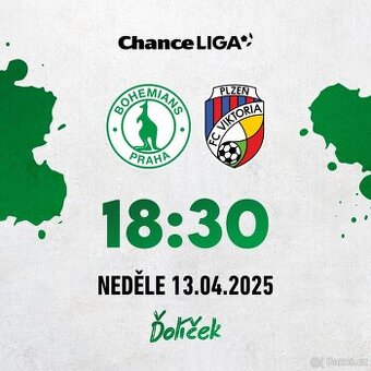 Bohemians Praha 1905 - FC Viktoria Plzeň