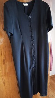 Černé šaty Essentials, vel. 44