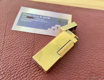 🔥 Dunhill Rollagas Zapalovač 80' léta, Diamond Cut 🇨🇭