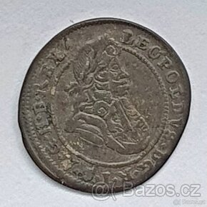 Prodám stříbrný 1 Krejcar 1699 výjimečný