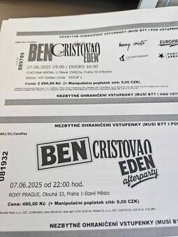 koncert BEN CRISTOVAO 7.6.2025