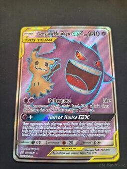 Pokémon gengar a mimikyu gx 164/181