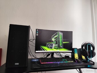 HERNÍ SET I5 12400 RTX 4060TI 32GB DDR5 MONITOR 240HZ