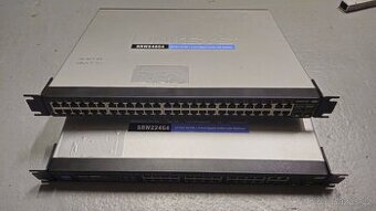 Switche Cisco linksys 24/48 portů - 1