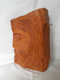 Ježíš Kristus_dřevěná plastika z masivu