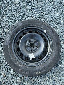 Rezervní kolo 205/55 r16 škoda vw 5x112 continental