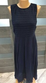 Modré šaty Zara Basic