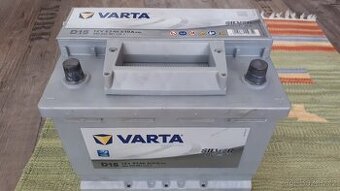 Autobaterie Varta D15 – 12V 63Ah, 610A, 1,5 roku stará